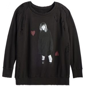 Taylor Swift Reputation Distressed Sweater
